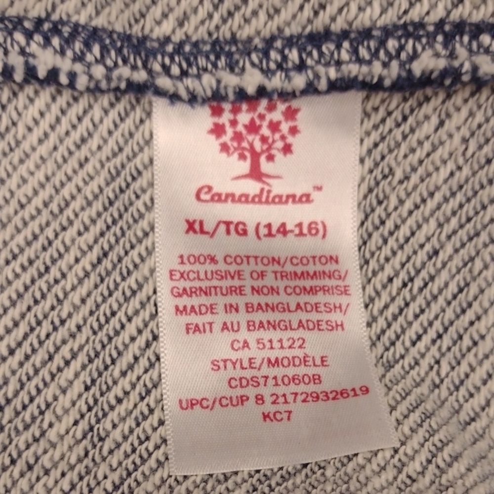 Blue Hooded Sweatshirt - Picture 12 of 13